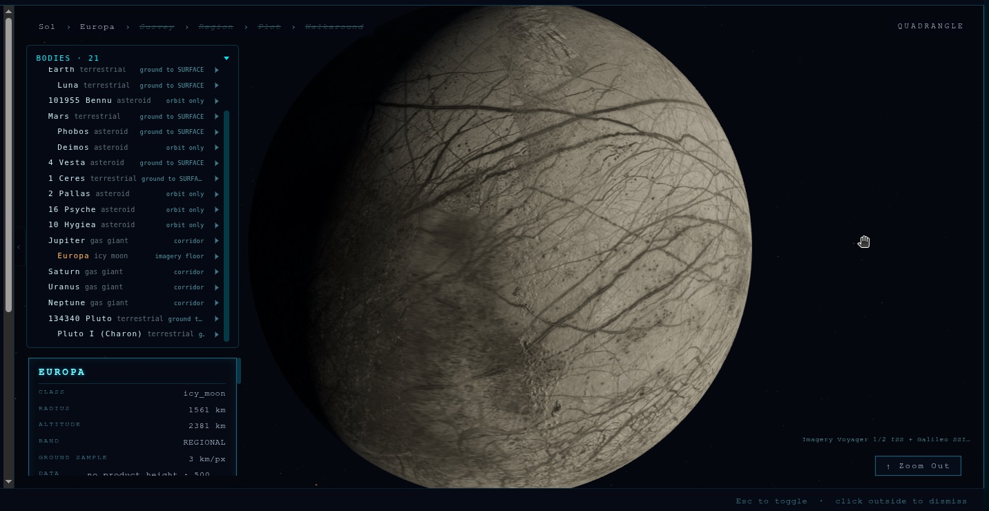 Europa, rendered in 4XCiv Explore