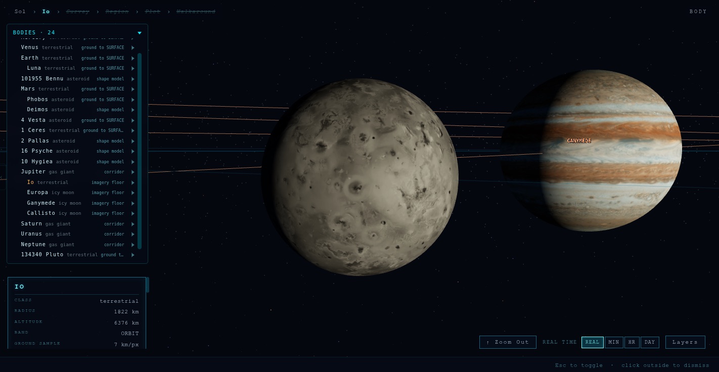Io, rendered in 4XCiv Explore